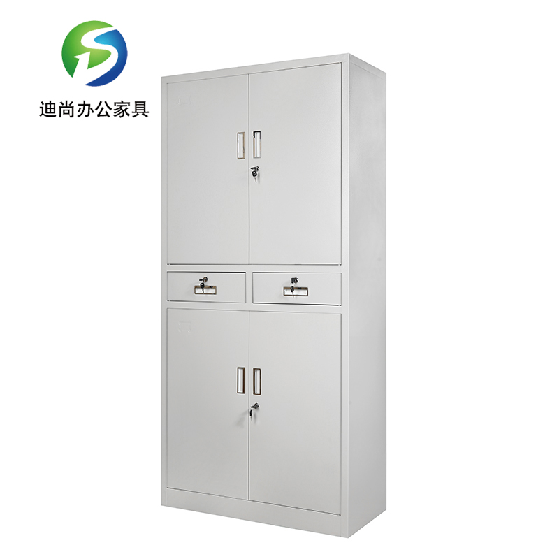 中二斗铁门文件柜