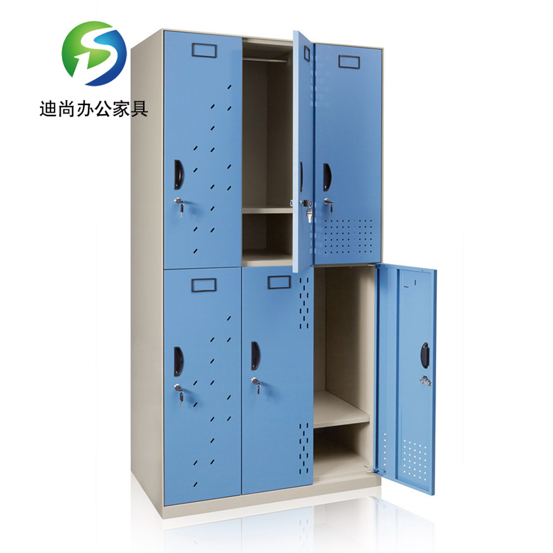 窄边六门更衣柜