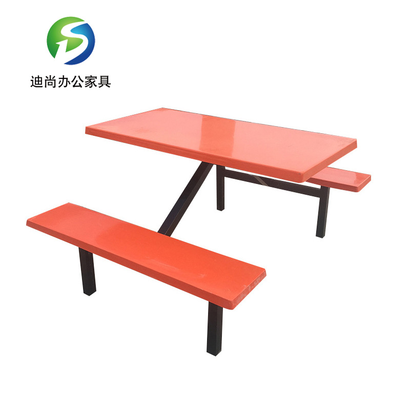 玻璃钢条凳餐桌