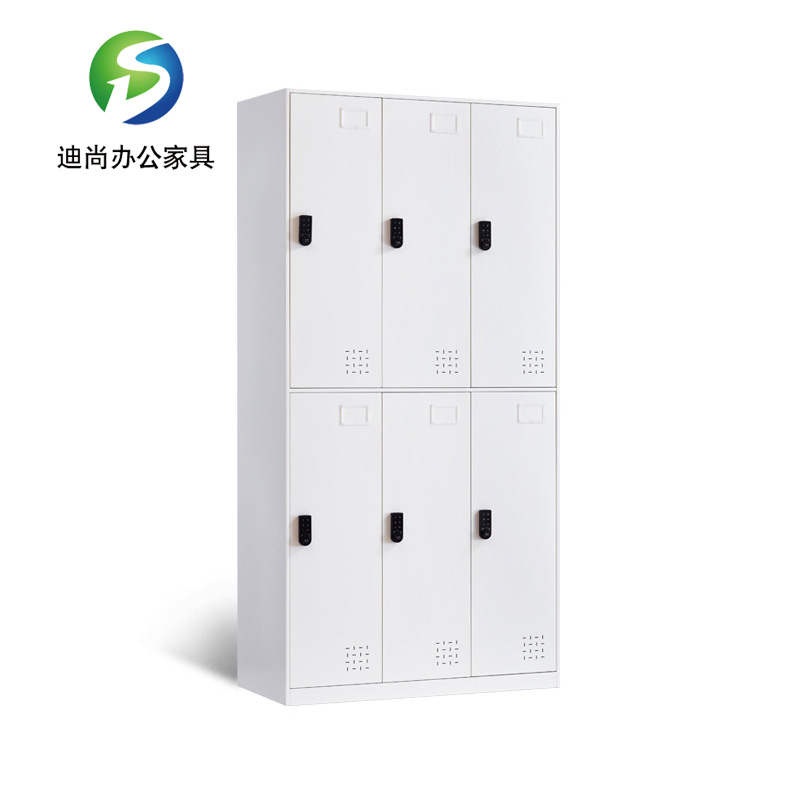 重庆迪尚六门钢制更衣柜 厂家定做